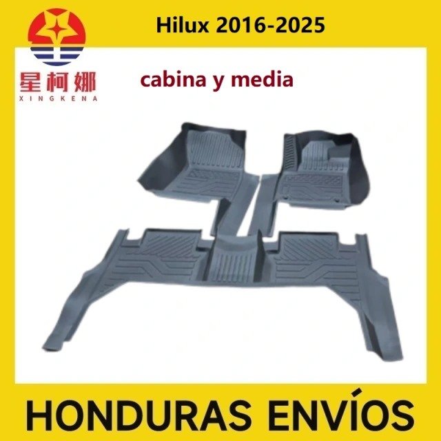 Alfombra de bandeja -Hilux 2016-2025 cabina y media