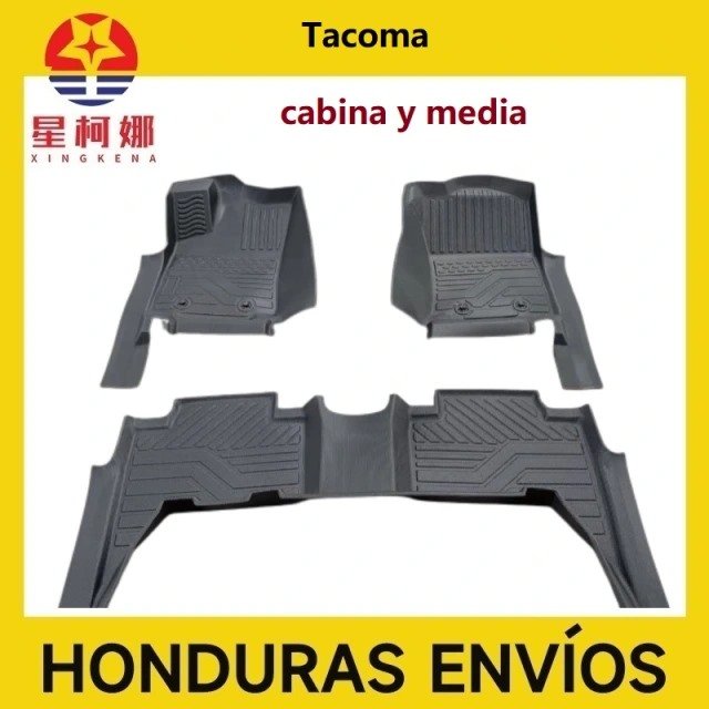 Alfombra de bandeja -Tacoma cabina y media