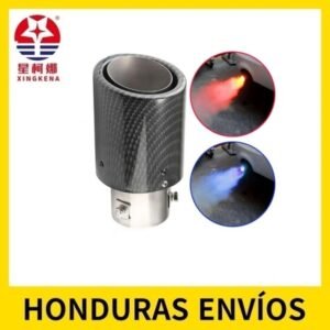 Cola de escape con luz