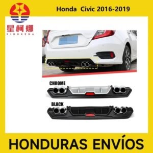 I63 Honda Civic 2016-2019 Difusor de alerón trasero