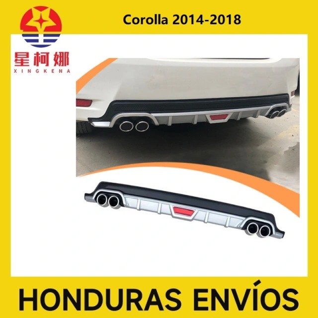 I70 Corolla 2014-2018 Difusor de alerón trasero