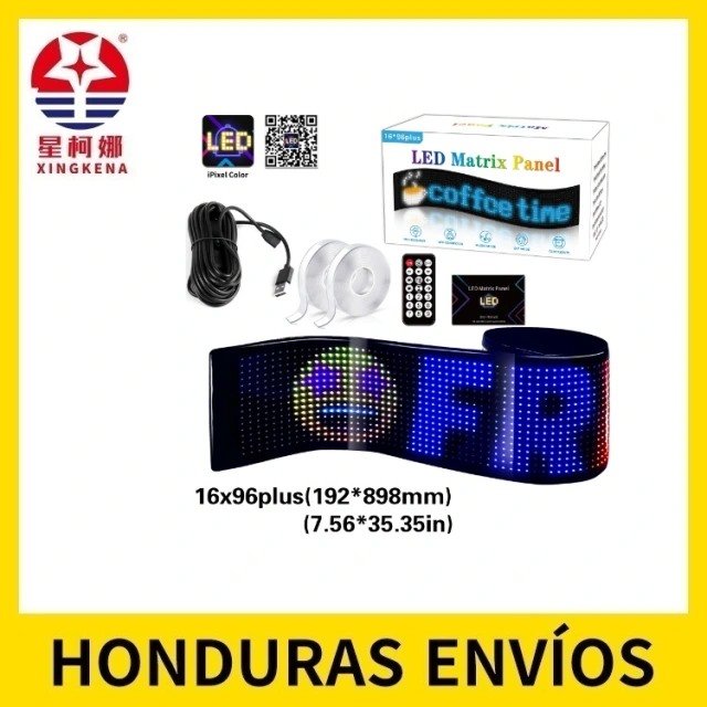 K176 Rotulo led flexible