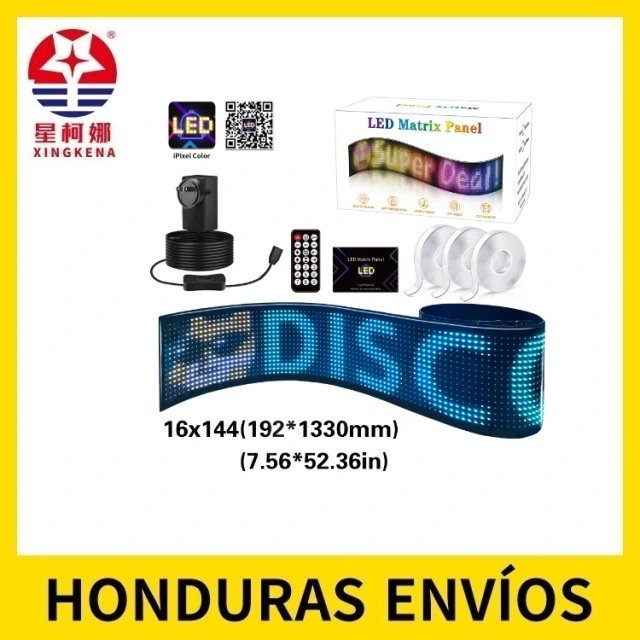 K177 Rotulo led flexible