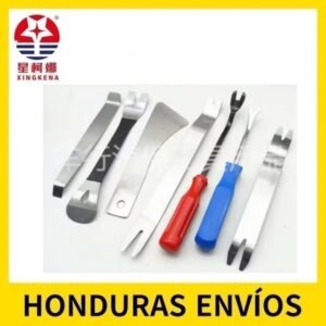K306 7pcs kit Barra de palanca de acero inoxidable